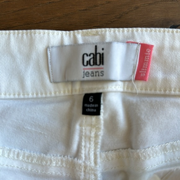 Cabi White Jeans - Size 6 - Perfect Holiday Staple!” - Picture 3 of 5